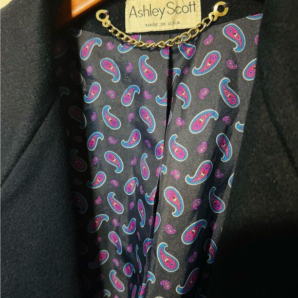 Elegant Blue Trench Coat with Notched Lapels - Picture 8 of 8